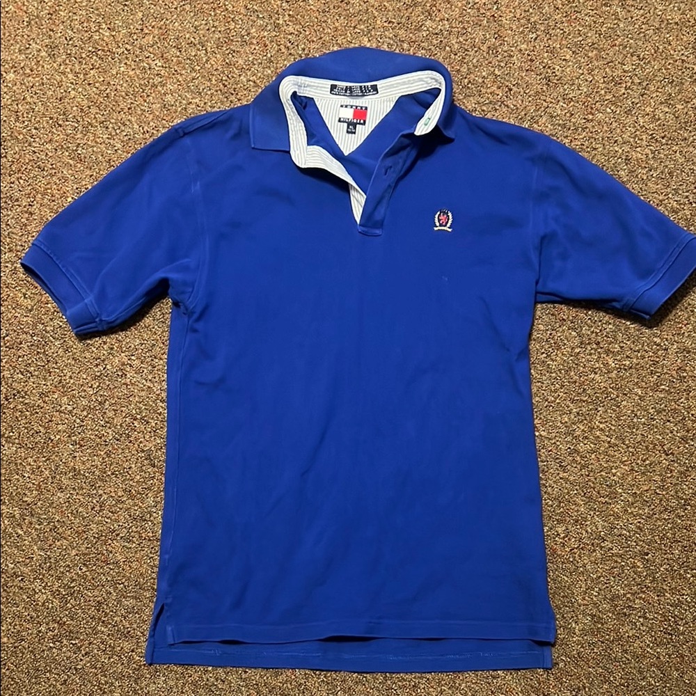 Tommy Hilfiger Men’s XL Blue Polo Shirt
